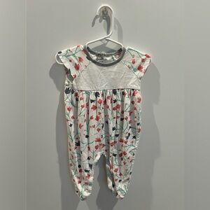 Burt’s Bees Baby Floral Jumpsuit